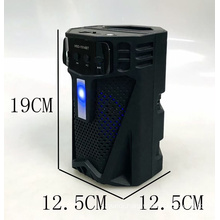 OKFLY HSD-1513BT Active Speaker 4 Inch Blue Tooth Plastic Guitar Portable Karaoke Flash Led Light Backpack Sound System Speaker